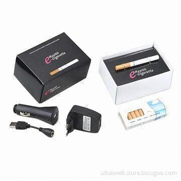 Black Gift Box/Health Electronic Cigarette with Rechargeable Battery and Atomizer